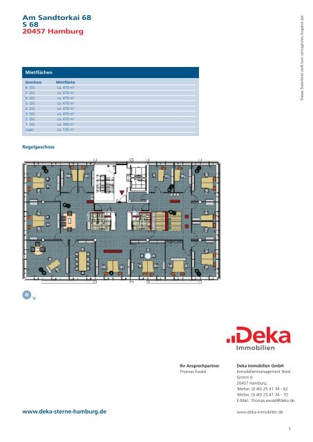 Factsheet Booklet Hamburg - Deka Sterne in Hamburg