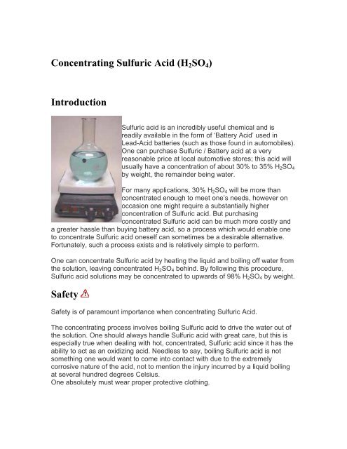 Sulfuric acid