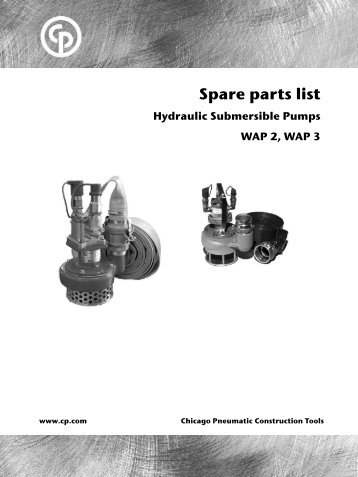 Spare parts list - Jackhammers.com