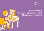 Progression in Personal Development and Mutual Understanding