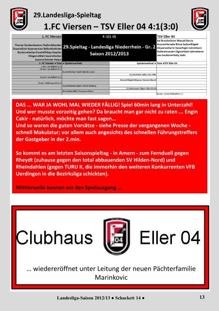 Landesliga2012/2013 - TSV Eller 04