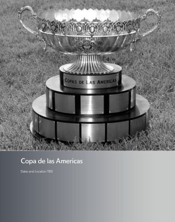 Copa de las Americas - USGA