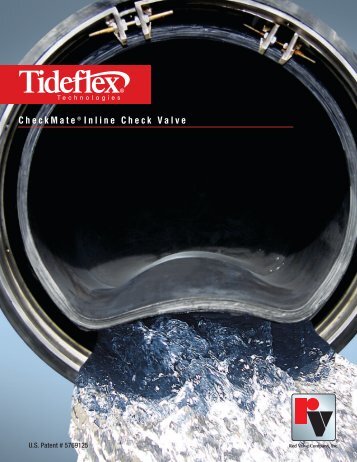 Tideflex CheckMate Check Valve - RM Headlee