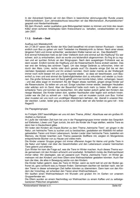Jahresbericht des Kreisverband für das Jahr 2007 - DRK ...