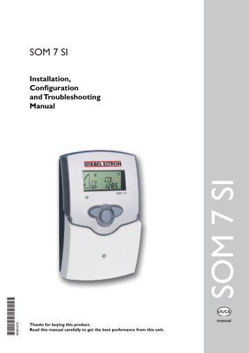 SOM 7 SI Solar System Controller - Stiebel Eltron