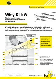 Witty-Klik W - Witty Chemie GmbH & Co. KG