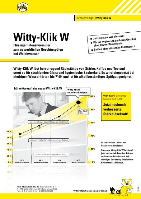 Witty-Klik W - Witty Chemie GmbH & Co. KG