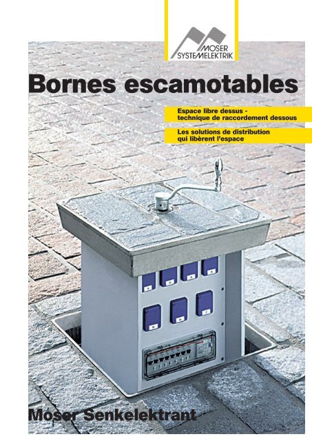 Bornes escamotables - Moser Systemelektrik