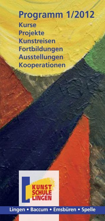 Besondere Angebote - Kunstschule Lingen