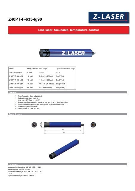 Z40PT-F-635-lg90 Z40PT-F-635-lg90