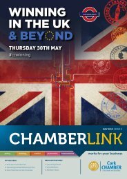 WINNING IN THE UK & BEY ND - Cork Chamber of Commerce