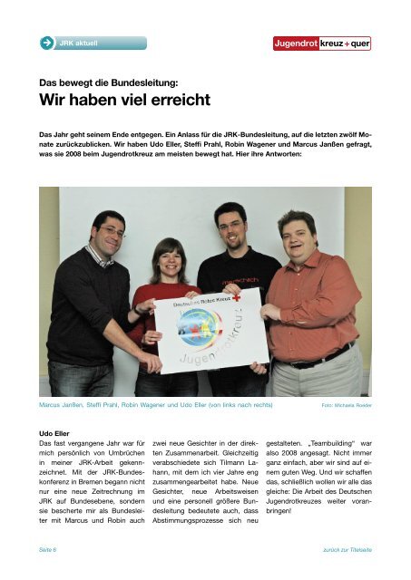 Neue Website im Corporate Design - Mein-JRK.de