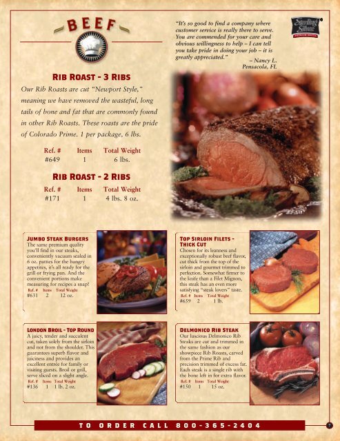 Right Click Here For Our Catalog.pdf - Colorado Prime Foods