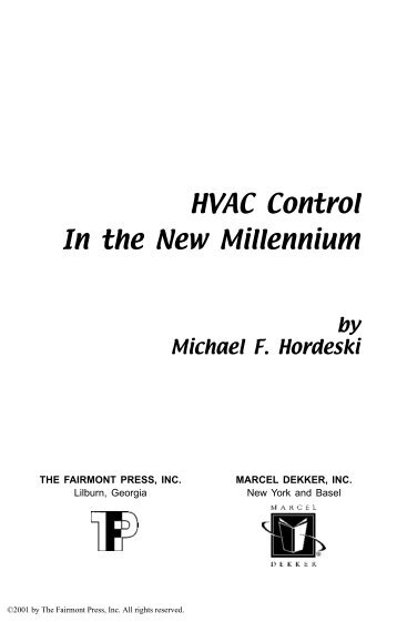 HVAC Control in the New Millennium.pdf - HVAC.Amickracing