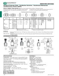 PB Series - Electro Switch