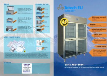 Gamme Totech - Davum TMC