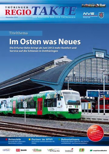 Im Osten was Neues - NVS Nahverkehrsservicegesellschaft ...