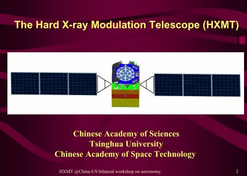 The Hard X-ray Modulation Telescope Mission