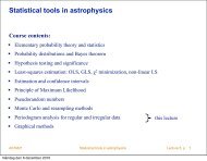 Lecture 5 (Periodogram analysis for regular and irregular data)