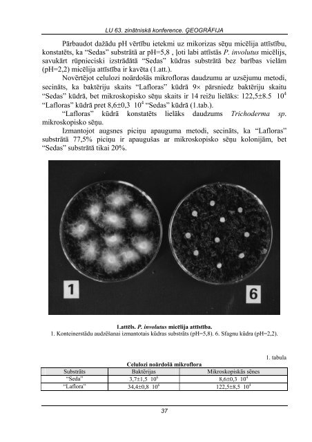 Latvijas UniversitÄtes 63. konferences LU Ä¢eogrÄfijas un Zemes ...