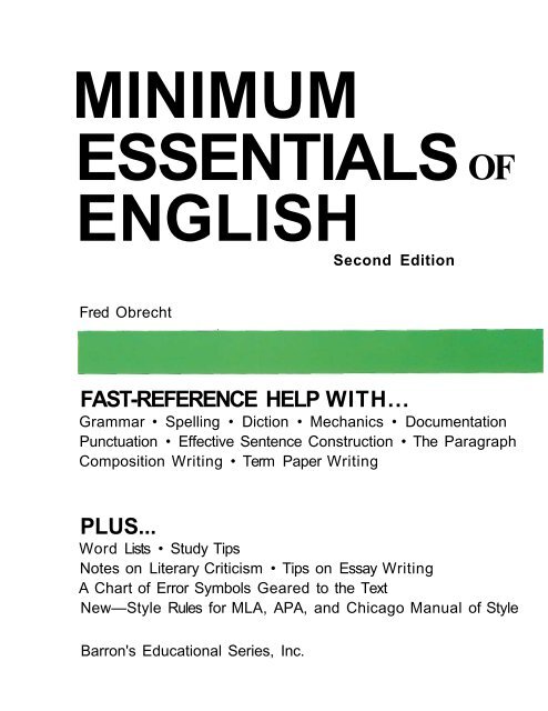 TO DOWNLOAD - 75 Pages (928kb - PDF format) - ESL Teachers ...