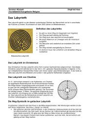 Das Labyrinth - Staatliches Seminar Albstadt
