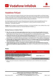 InfoDok 521: Vodafone-TriCard