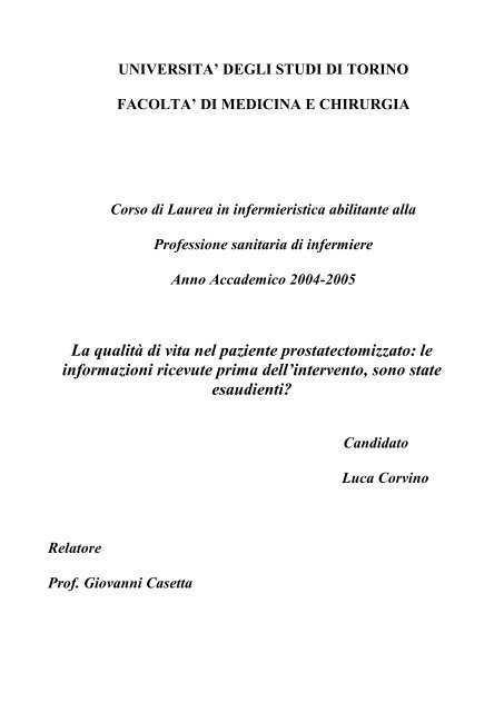 si puo nascere con prostata piu grande de