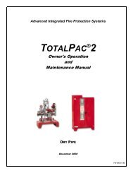 TotalPacÂ®2 Dry - FIREFLEX SYSTEMS