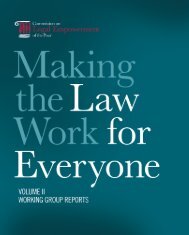 Making the Law W ork for Everyone - AL BACHARIA