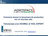 Comment rÃ©ussir le lancement de production sur ... - BCI Aerospace