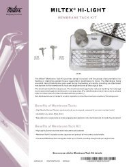 Membrane Tack Kit & Accessories - Integra Miltex