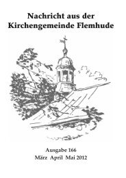 Frühjahr 2012 - Kirchengemeinde Flemhude