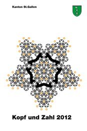 KuZ 2012 - Ãffentliche Statistik Kanton St.Gallen