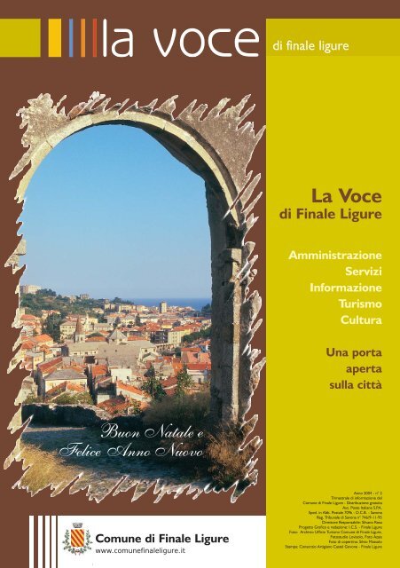 la voce.qxp - Comune di Finale Ligure