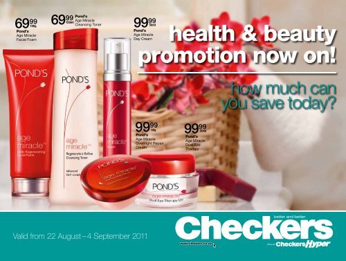 health & beauty promotion now on! - Find Specials