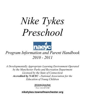 Nike Tykes Preschool - Recreation Home
