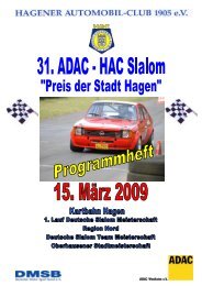 Grußwort - Hagener Automobil-Club