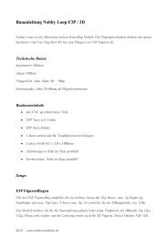 Bauanleitung Nobby Loop F3P / 3D - Elektromodelle.ch