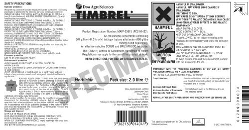TIMBREL* - Bayer Environmental Science Turf & Amenity