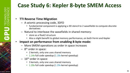 GPU Performance Analysis and Optimization - GPU Technology ...