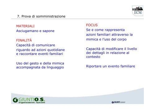 ADOS Moduli 1 e 2