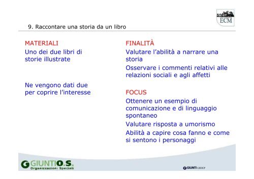 ADOS Moduli 1 e 2