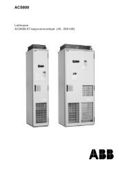FI / ACS800-07 Hardware manual - Auser