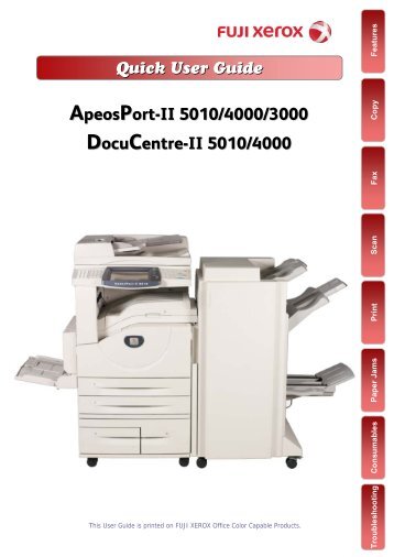 DocuCentre - II 5010/4000/3000 - Fuji Xerox Malaysia