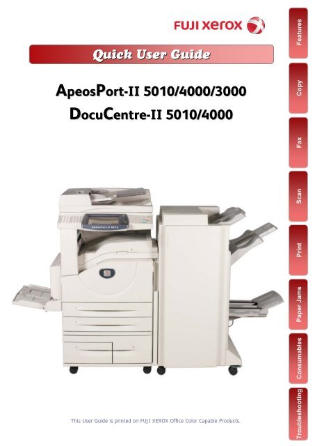 DocuCentre - II 5010/4000/3000 - Fuji Xerox Malaysia