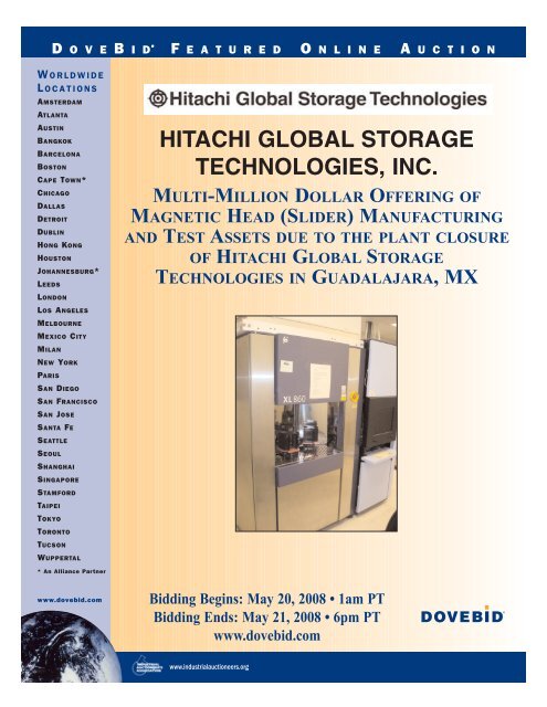 HITACHI GLOBAL STORAGE TECHNOLOGIES, INC.