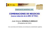 COMBINACIONES DE NEGOCIOS COMBINACIONES DE NEGOCIOS