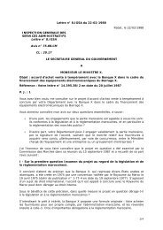 Lettre nÂ° 8-IGSA du 22-02-1988 portant sur l'accords d'achat-vente Ã 