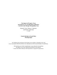 The Impact of Property Taxes and Property Tax Classification on ...